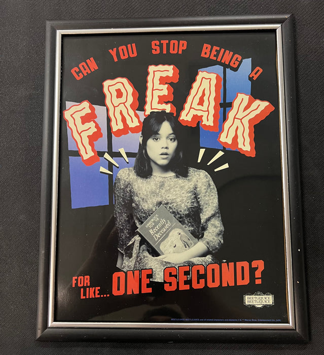 Beetlejuice: Freak (1) (Framed)