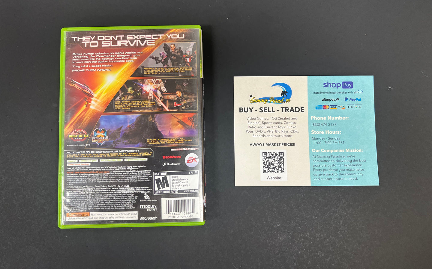 Mass Effect 2 Xbox 360 CL 02