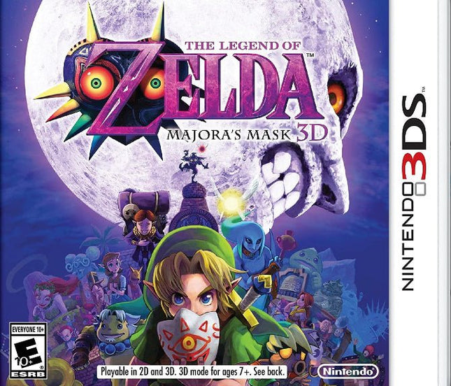 The Legend Of Zelda Majora’s Mask 3D - Complete In Box - Nintendo 3DS
