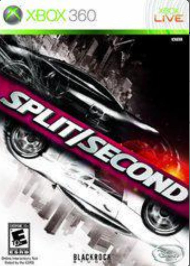 Split/Second  - Complete In Box - Xbox 360