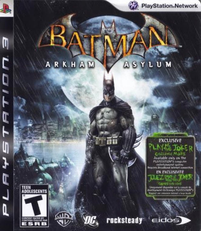 Batman Arkham Asylum - Box And Disk Only  - PlayStation 3