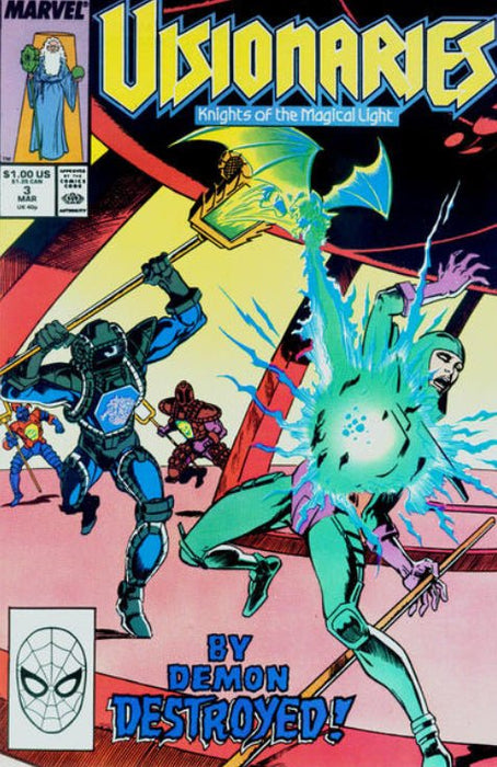 Visionaries #3 Direct Edition (1988) FN+ 6.5  - Comic