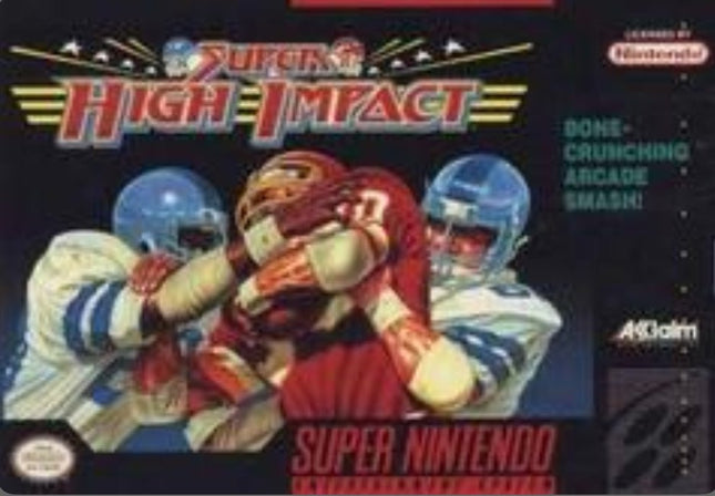 Super High Impact - Cart Only - Super Nintendo