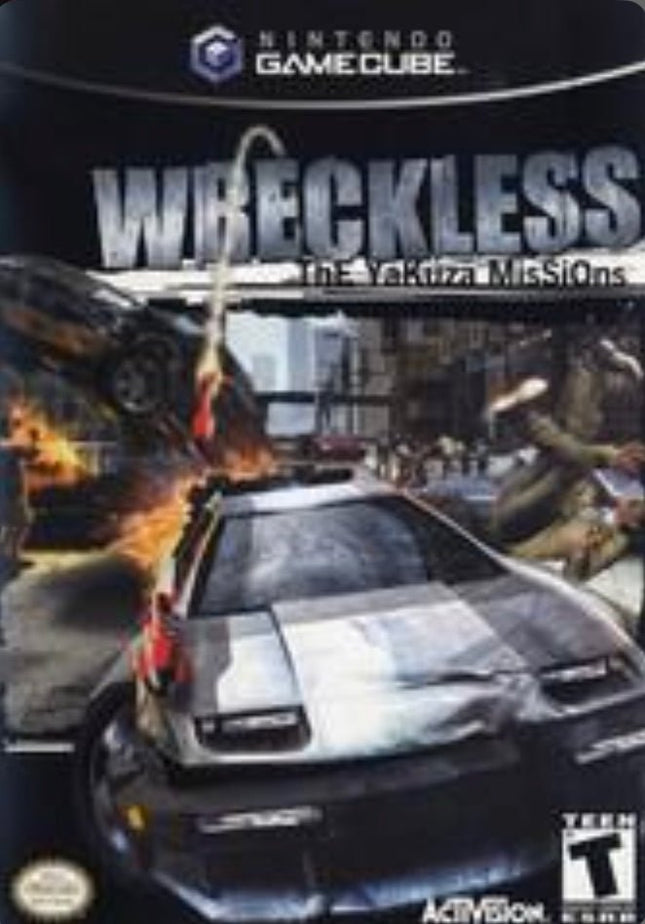 Wreckless The Yakuza Missions - Box And Disc Only - Gamecube