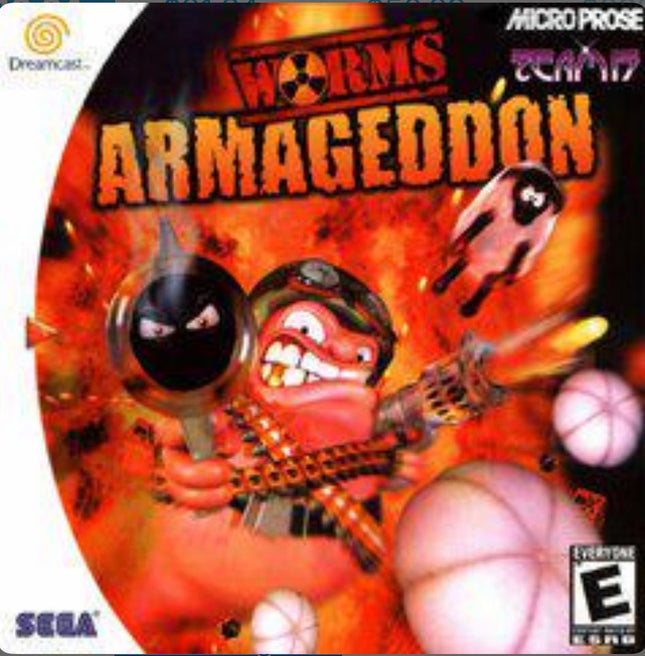 Worms Armageddon - Complete In Box - Sega Dreamcast