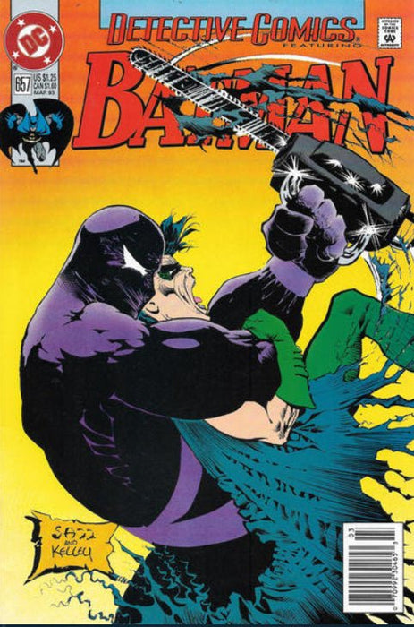 Detective Comics #657 Newsstand Edition (1993) NM 9.8  - Comic