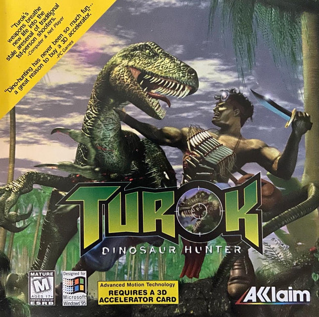 Turok: Dinosaur Hunter - Complete In Box - PC Game