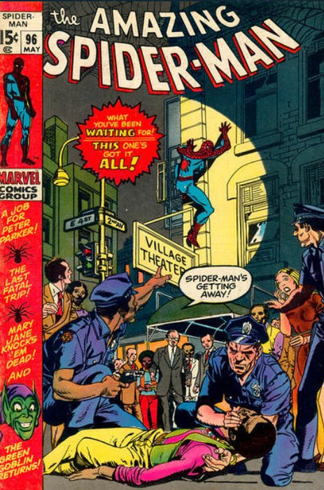 The Amazing Spider-Man #96 Regular Edition (1971) FN+ 6.5  - Comic