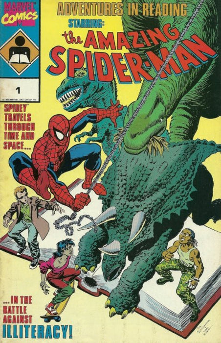 Adventures in Reading Starring the Amazing Spider-Man (1990) VF+ 8.5  - Comic
