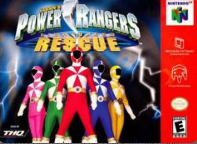 Power Rangers Lightspeed Rescue - Cart Only - Nintendo 64