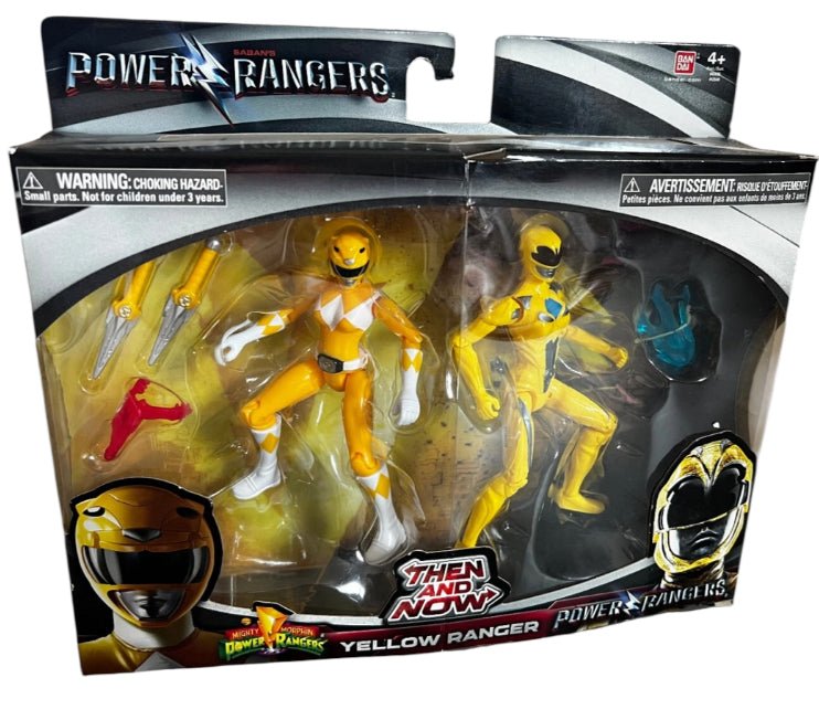 Saban’s Power Rangers Then And Now Yellow Ranger - New - Toys