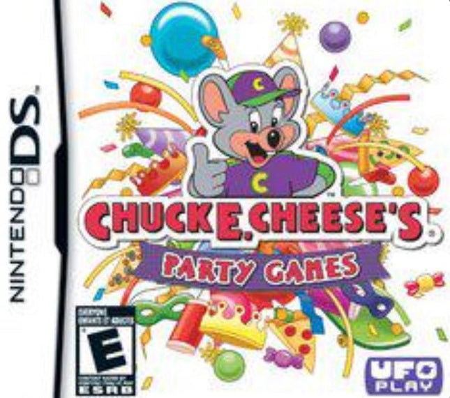 Chuck E. Cheese’s Party Games - Complete In Box - Nintendo DS