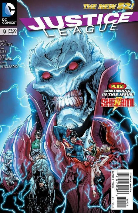Justice League #9 Variant Cover (2012) NM 9.8  - Comic