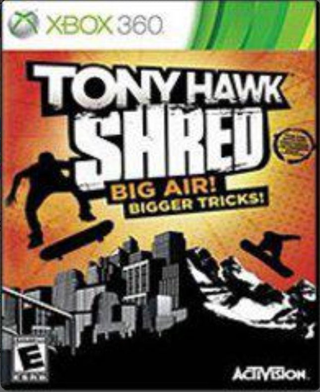 Tony Hawk Shred ( Not For Resale ) - Complete In Box - Xbox 360