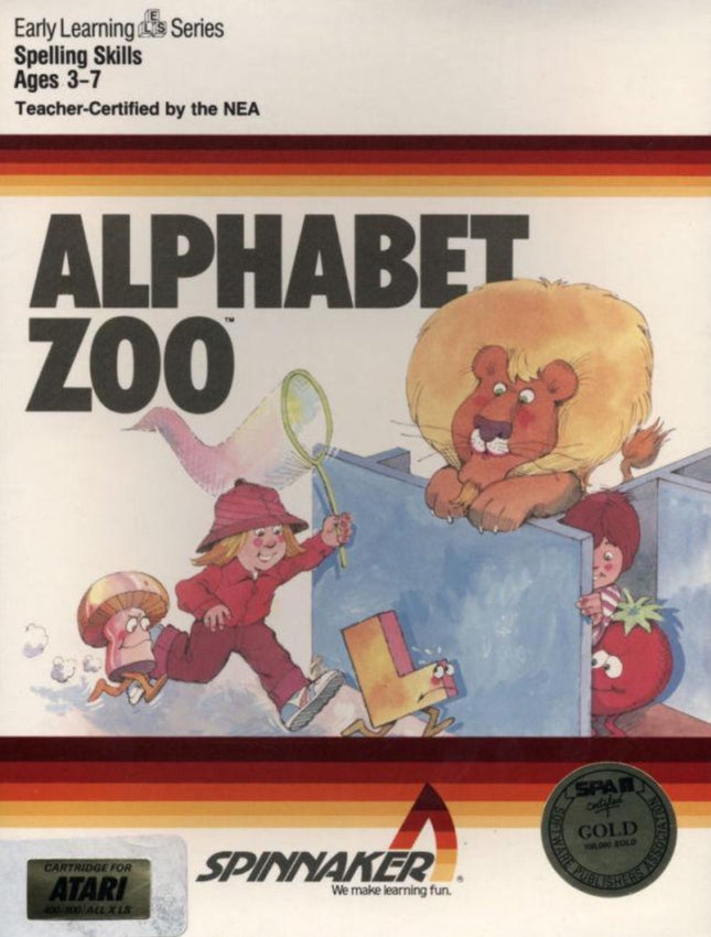 Alphabet Zoo - Complete In Box - Atari 400