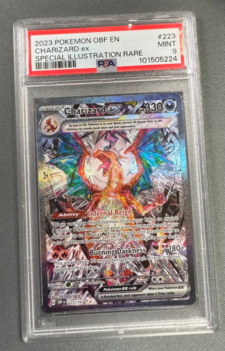 Charizard EX 223/197 - Obsidian Flames - PSA Grade 9