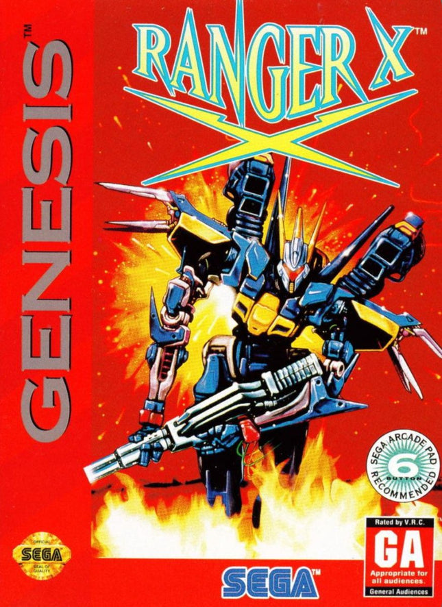 Ranger X - Cart Only - Sega Genesis