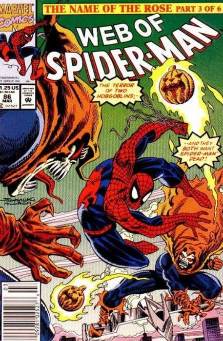 Web of Spider-Man #86 (1992) VF+ 8.5 - Comic