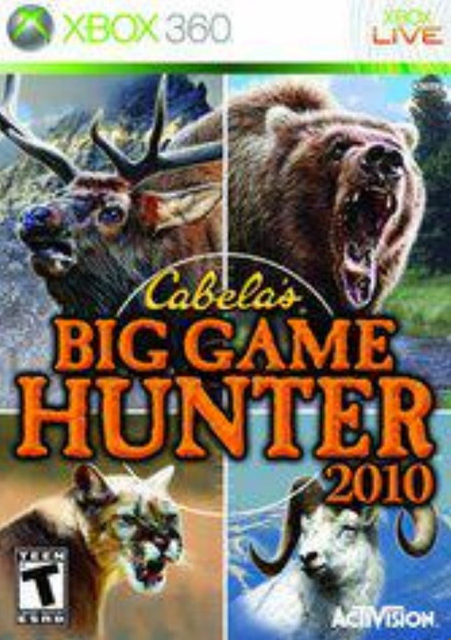 Cabela’s Big Game Hunter 2010 - Complete In Box - Xbox 360