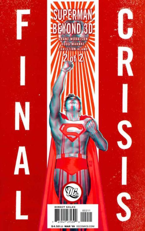 Final Crisis Superman Beyond 3D #2 Cover B - Comics