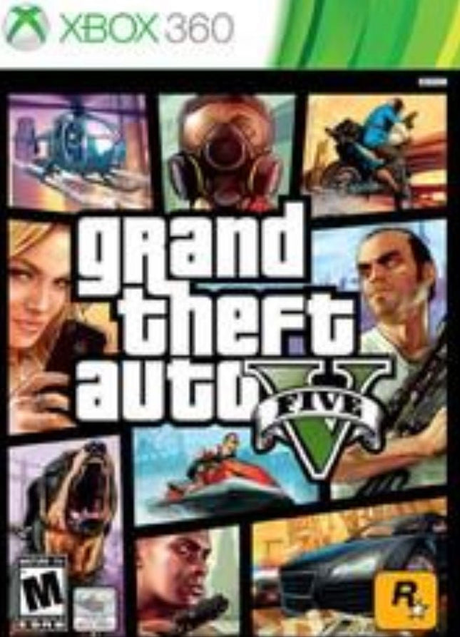Grand Theft Auto V - Complete In Box - Xbox 360