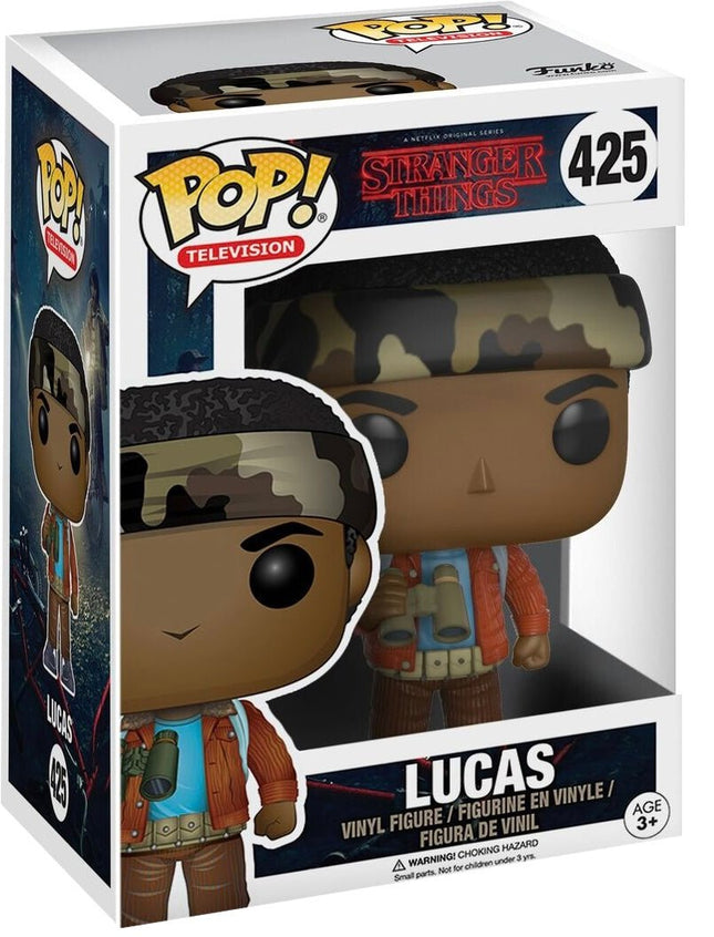 Stranger Things: Lucas #425 - With Box - Funko Pop