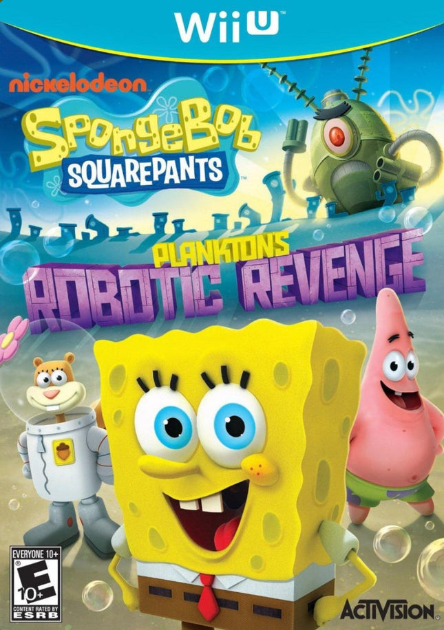 SpongeBob SquarePants Plankton’s Robotic Revenge - Complete In Box - Nintendo Wii U