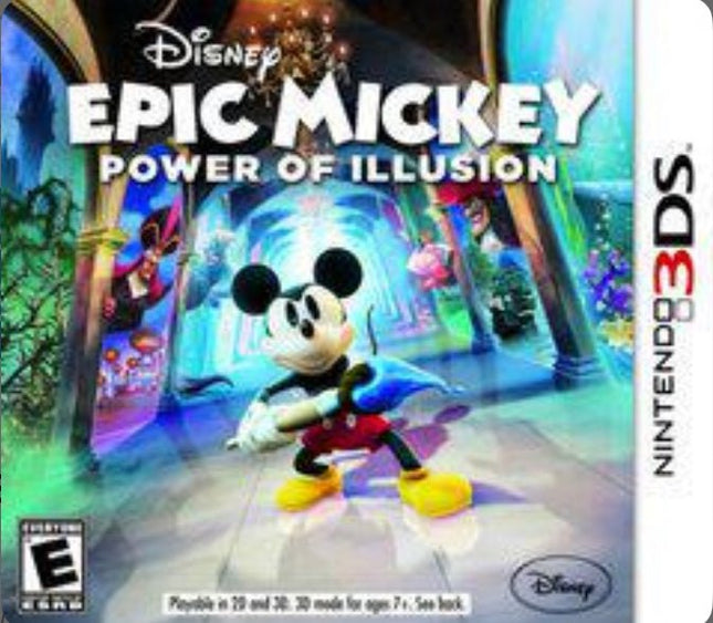 Epic Mickey: Power Of Illusion - Complete In Box - Nintendo 3DS
