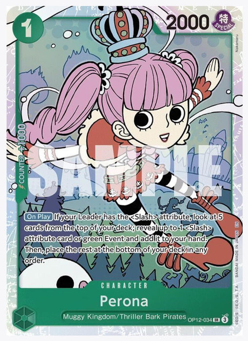 Perona OP12-034 - Legacy of the Master NM