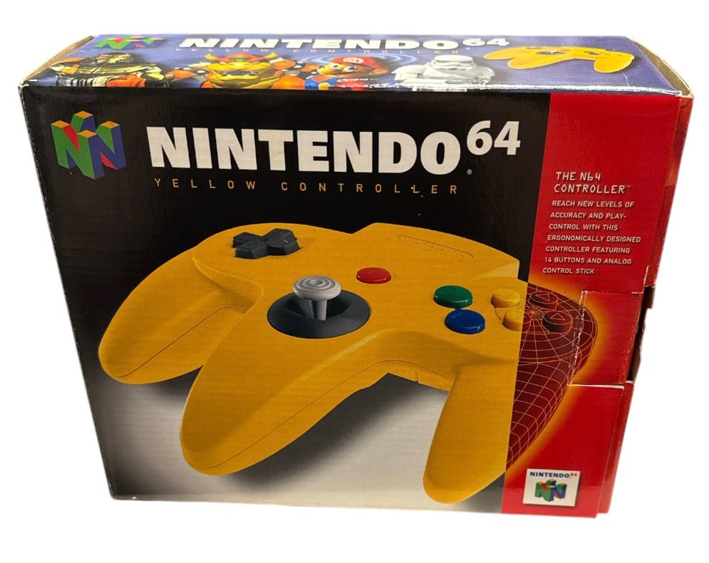 Nintendo 64 Yellow Controller (Pre-Owned)