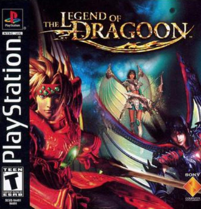 The Legend Of Dragoon - Box And Disc Only- Playstation