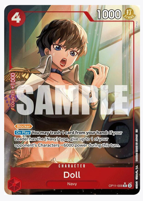 Doll OP11-008 - A Fist of Divine Speed NM