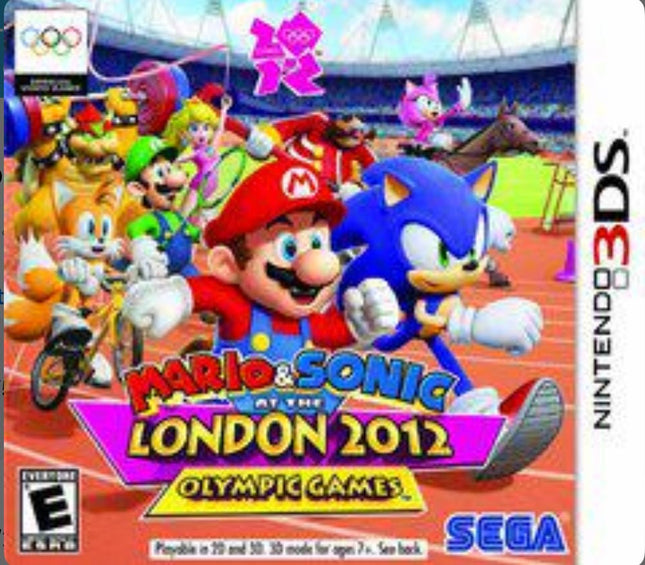 Mario & Sonic At The London 2012 Olympic Games - Complete In Box - Nintendo 3DS