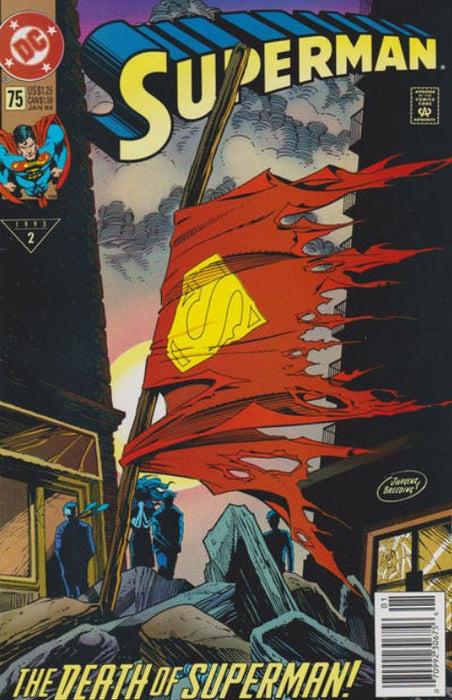 Superman #75 Newsstand Edition (1992) NM 9.8  - Comic