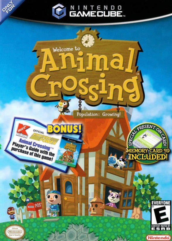Animal Crossing (KMART Exclusive)- Complete In Box - Gamecube