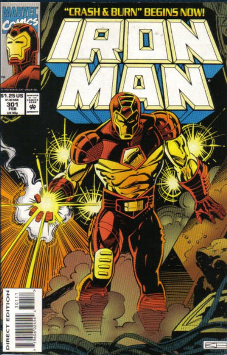 Iron Man #301 Direct Edition (1994) NM+ 9.6  - Comic