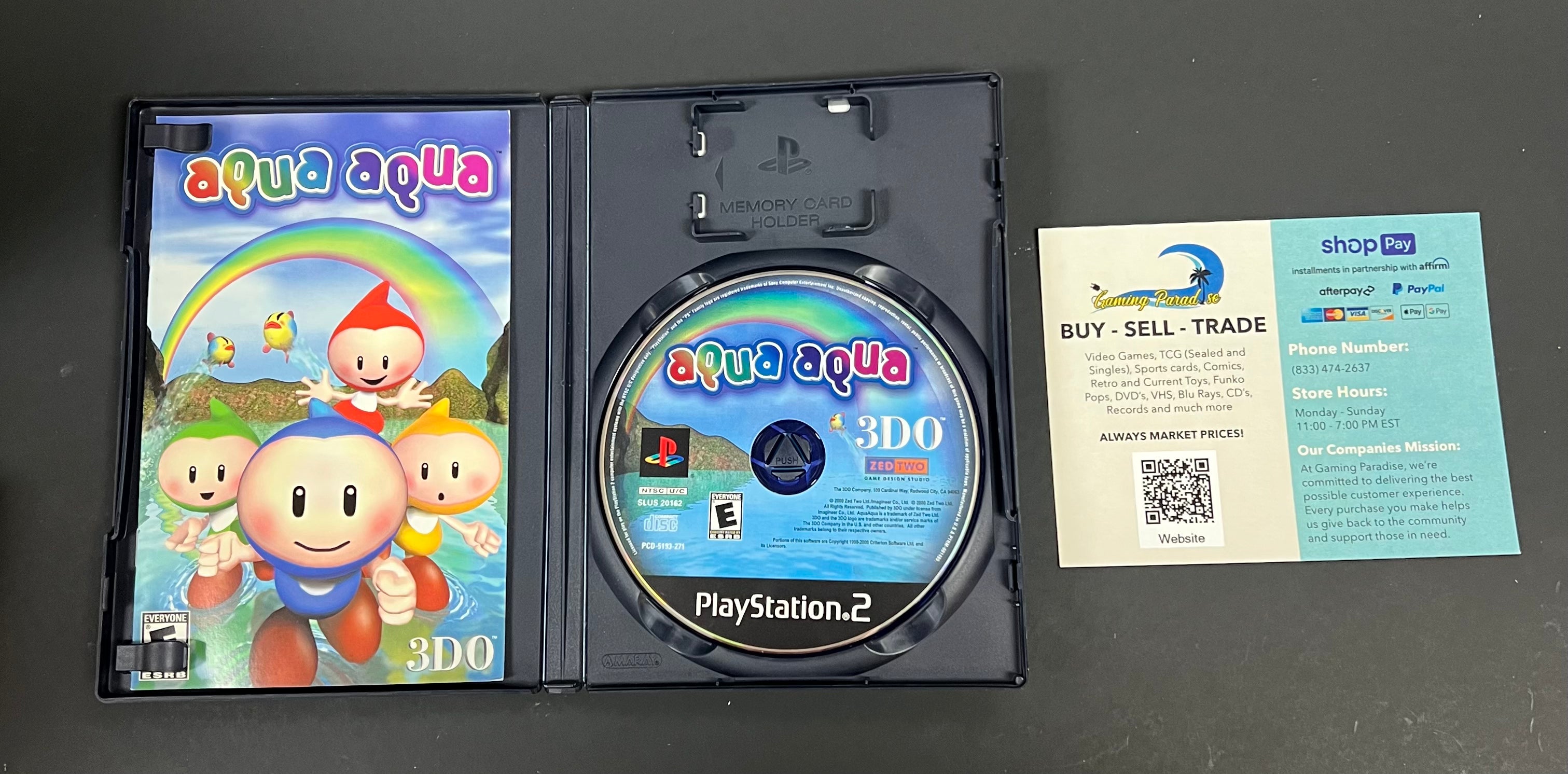 Aqua Aqua PlayStation 2 CL 01