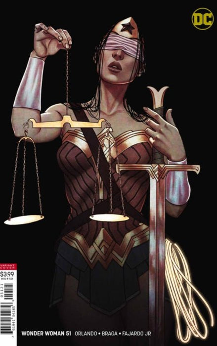 Wonder Woman #51 Variant Cover (2018) NM+ 9.6 - Comic
