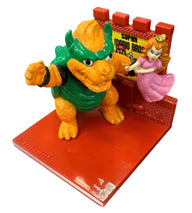 Super Mario Bros. Trophy Bowser And Princess Peach (1988) (Loose)