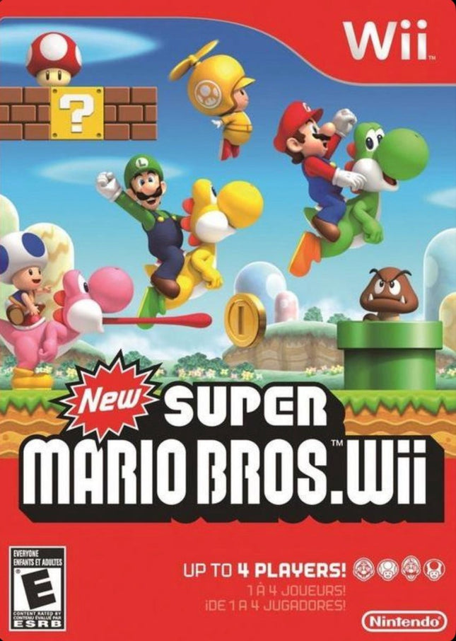 New Super Mario Bros. Wii - Complete In Box - Nintendo Wii