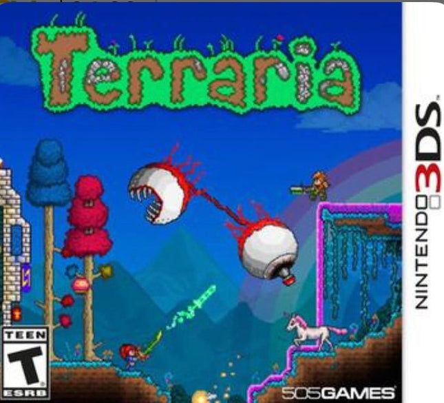 Terraria - Complete In Box - Nintendo 3DS