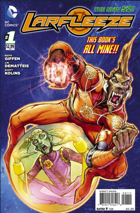 Larfleeze #1 (2013) NM+ 9.6 - Comic