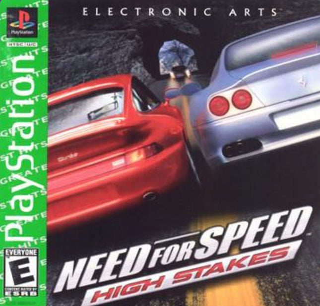 Need For Speed High Stakes (Greatest Hits) - Complete In Box - PlayStation