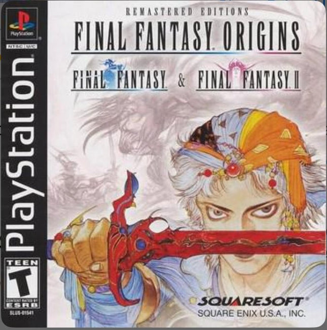 Final  Fantasy Origins - Complete In Box - PlayStation