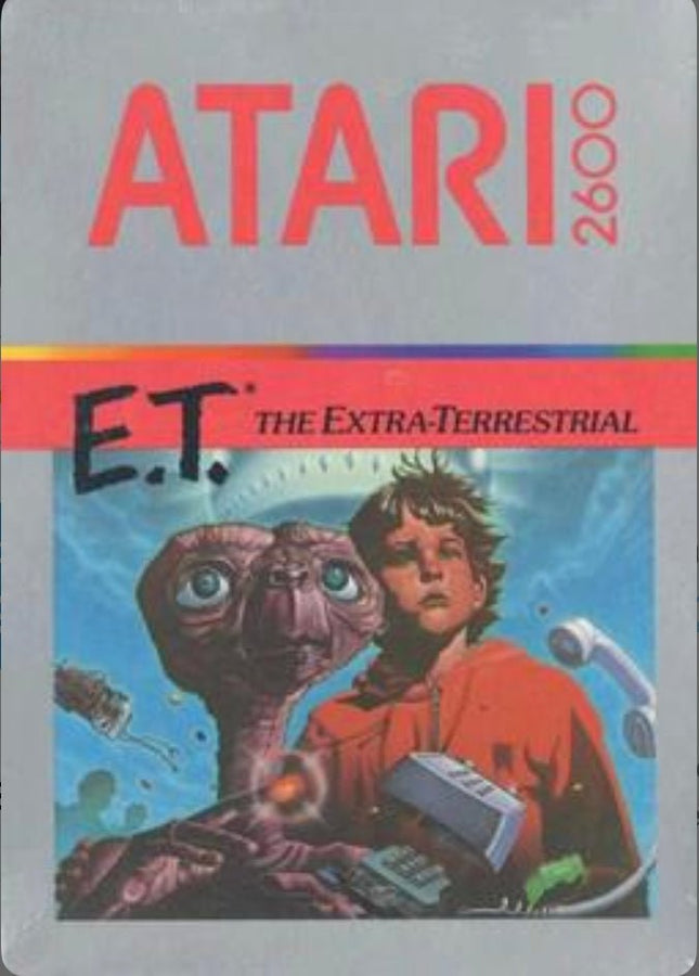 E.T. The Extra-Terrestrial - Cart Only - Atari 2600