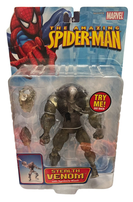 Marvel The Amazing Spider-Man Stealth Venom - New - Toys