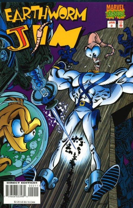 Earthworm Jim #2 (1996) NM 9.4  - Comic