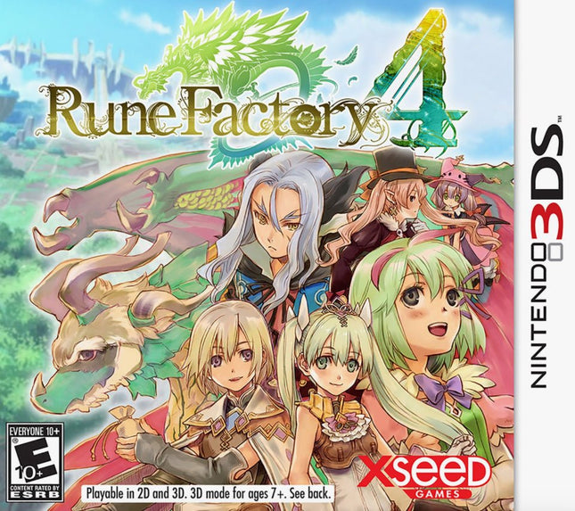 Rune Factory 4 - Cart Only - Nintendo 3DS