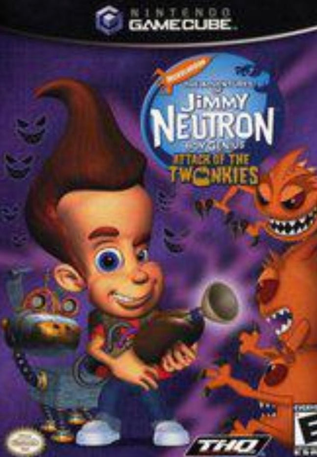 Jimmy Neutron Attack Of The Twonkies - Complete In Box - Gamecube