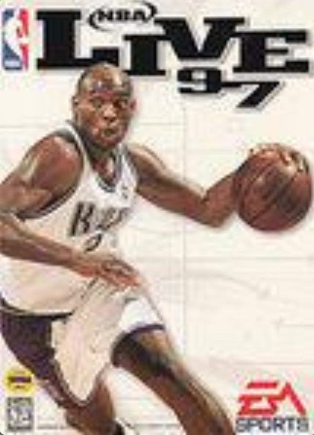 NBA Live 97 - Box And Cart - Sega Genesis